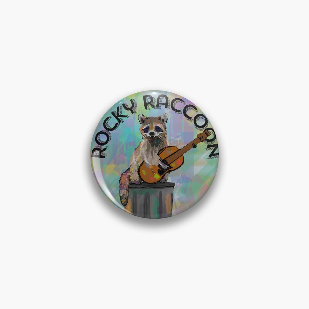 "Rocky Raccoon Guitar playing Raccoon Beatles - text " Pin by