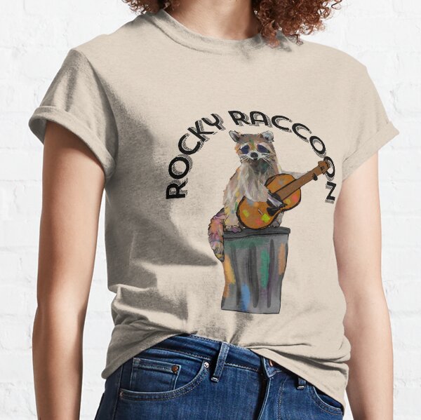 Set of Cartoon Raccoons 02. T-Shirt. – MasterBundles