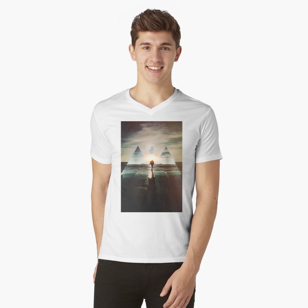 Item preview, V-Neck T-Shirt designed and sold by seamless.