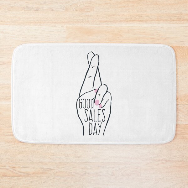 Item preview, Fingers Crossed Good Sales Day Online Seller Print designed and sold by wugnia.