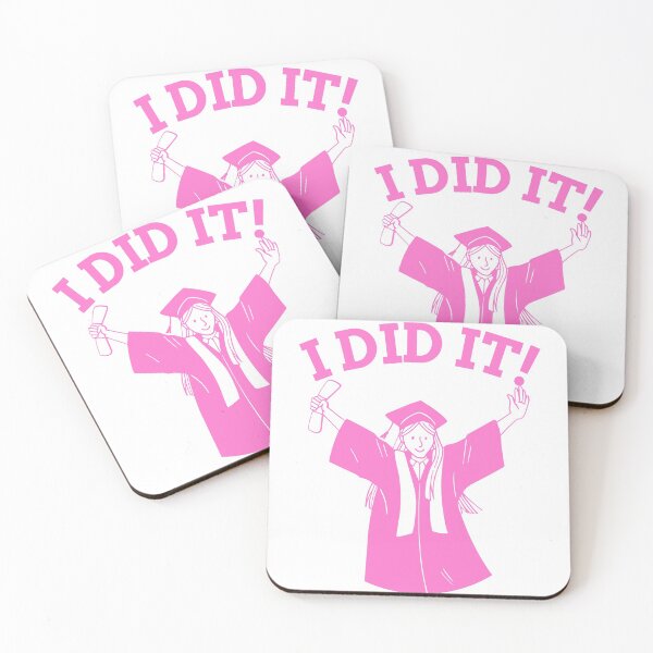 Item preview, I did it! Ik heb mijn diploma gehaald. Super goed! designed and sold by Zwembad Vergelijker.
