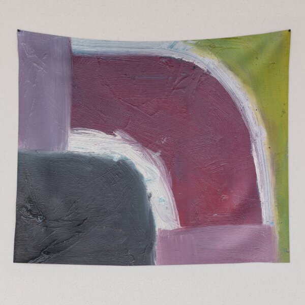 Item preview, Red Wire - Abstract Painting designed and sold by David  Pearson.