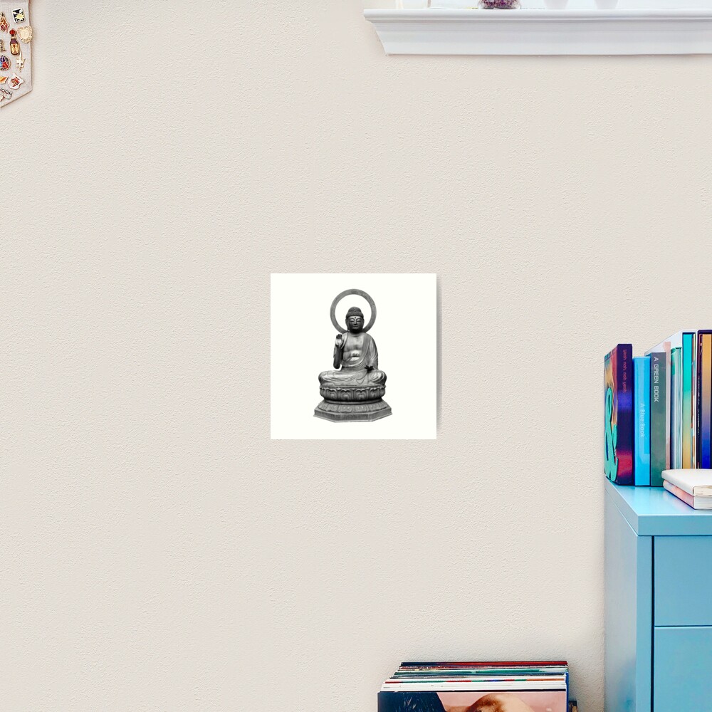Budda statue Art Print
