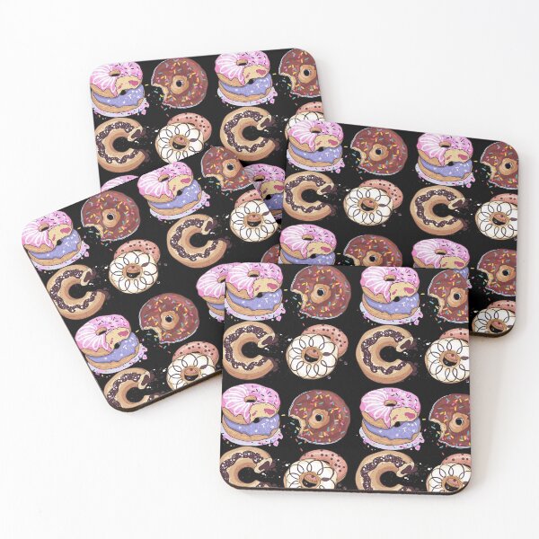 Item preview, Sprinkled Pink and Purple Donuts designed and sold by TeesForNerds.