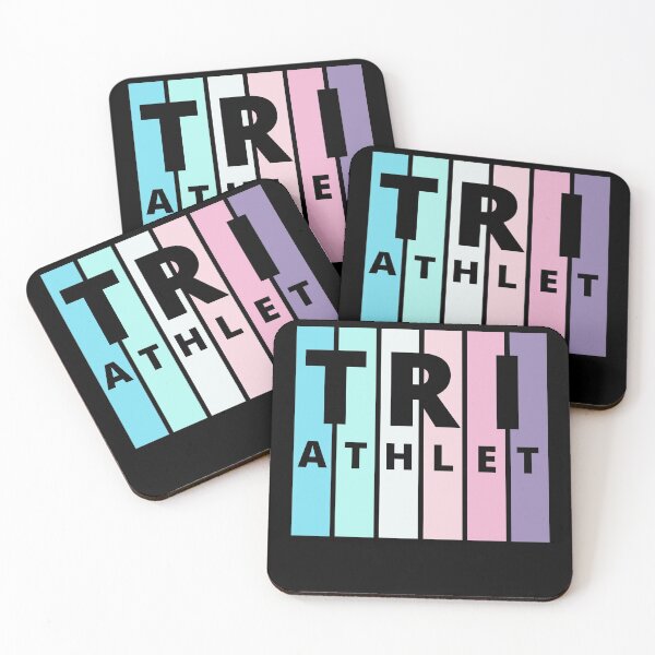 Item preview, TRI - Athlet 6 Colors Bars designed and sold by shopbikeshirt.