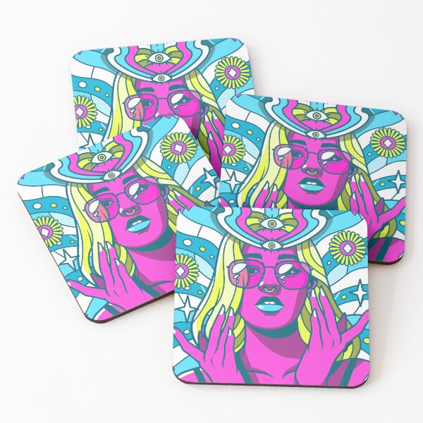 Item preview, Pink hippy chick designed and sold by spiritual-tee.
