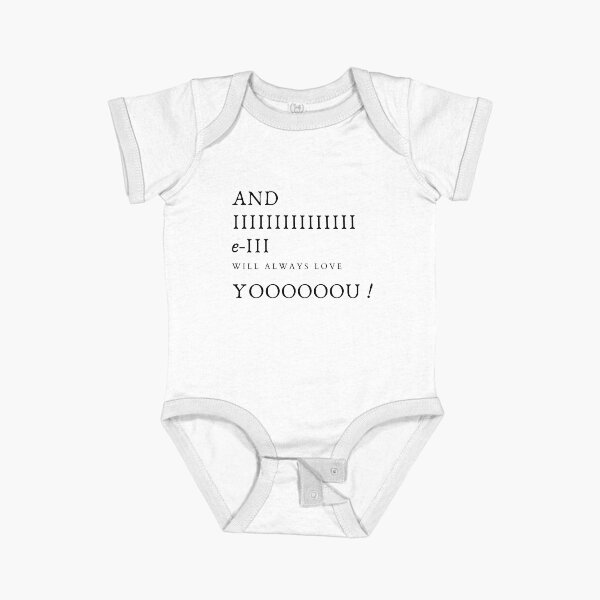 Item preview, I will always love you music quote designed and sold by NelBo.