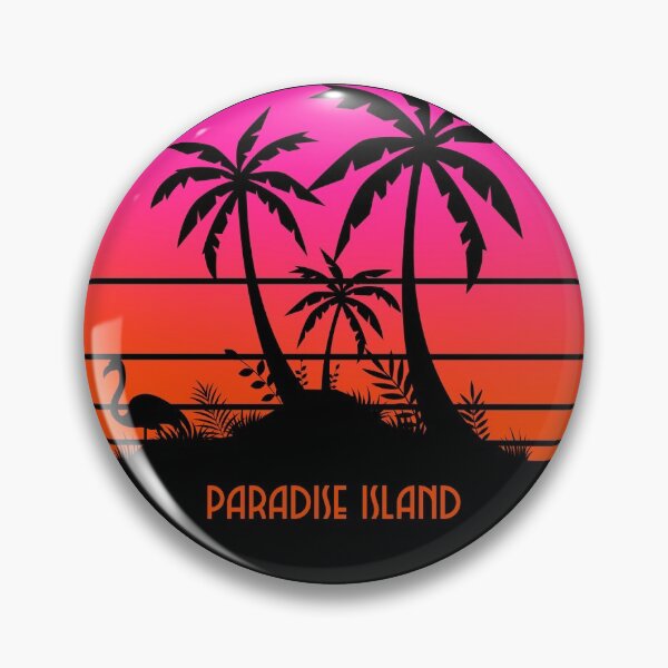 Item preview, Paradise Island Patch designed and sold by joabaj.