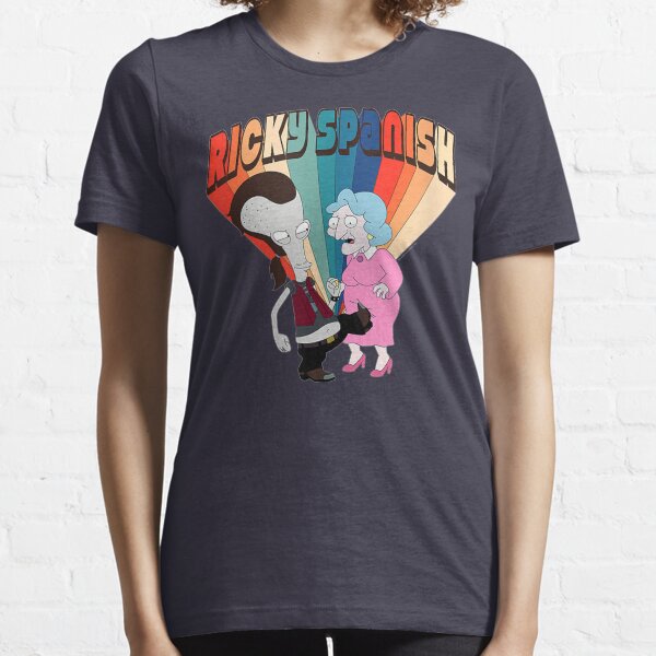 American Dad Ricky Spanish Kicking Old Lady Essential T-Shirt