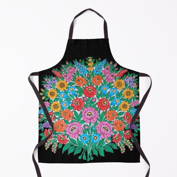 Item preview, Zalipie Poland folk mural painting artwork (2) designed and sold by folkyouall.