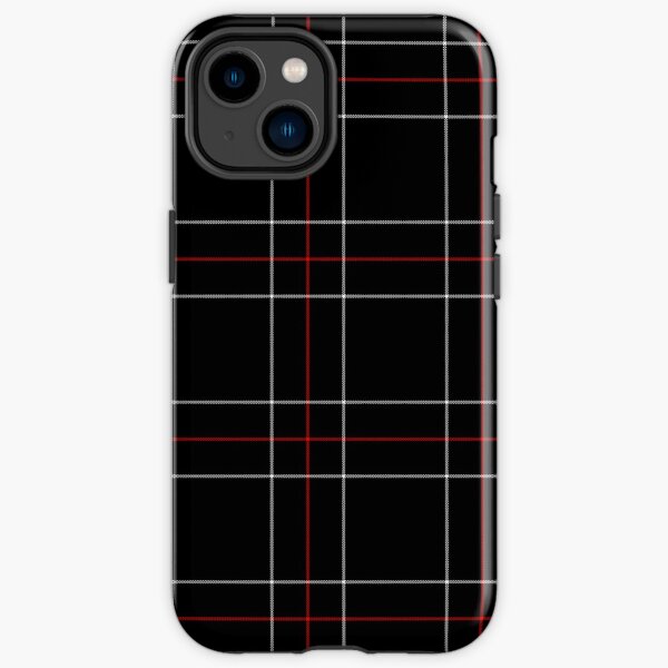 Persona 5 Shujin Plaid Pattern iPhone Tough Case