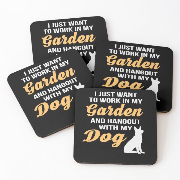 Item preview, Garden Work and Hangout with my Dog designed and sold by shirtystar.