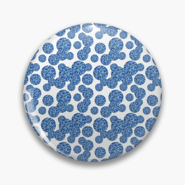 Aperçu de l'œuvre cercles bleus abstraits avec des taches multiples nuances de bleu créée et vendue par panyulia21.