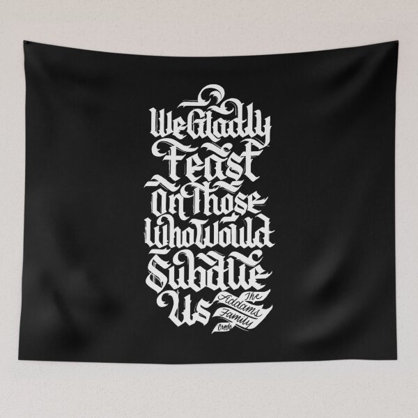 Item preview, We Gladly Feast - Credo designed and sold by polliadesign.