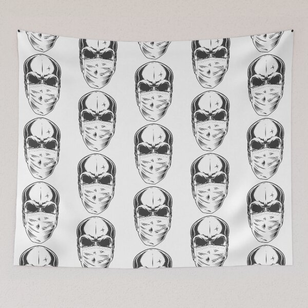 Item preview, Face mask Skull designed and sold by kanugi.