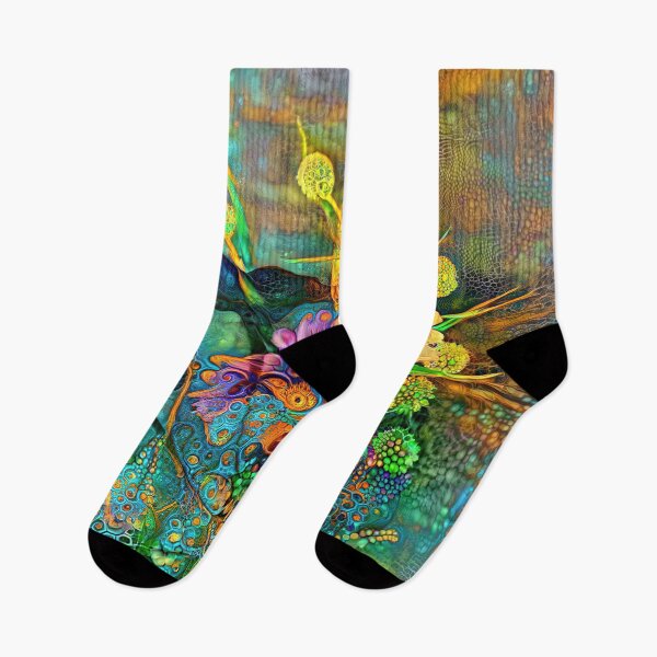 Item preview, Abstract flowers designed and sold by blackhalt.