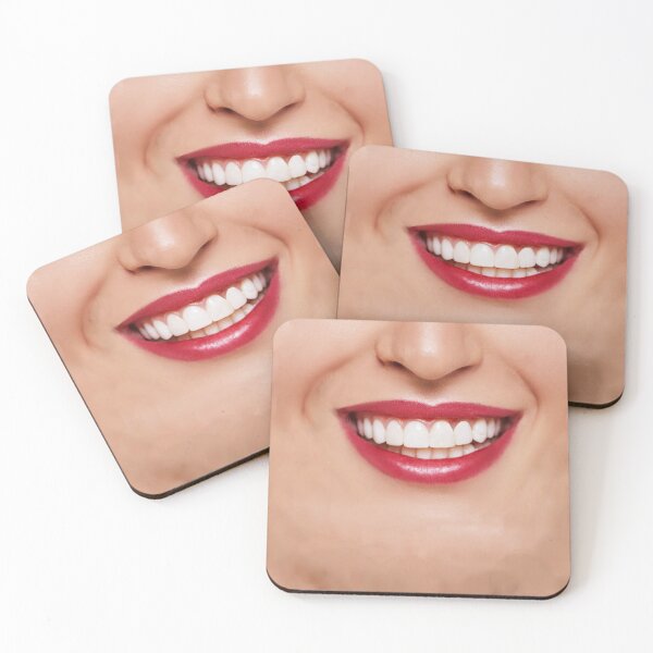 Item preview, Sexy Red Lipstick Face Mask 3D Printed Realistic Expression Unisex Fabric Mask for all adults and children alike. Reusable Washable 2 layer Polyester Cloth designed and sold by Chi  Gardens.