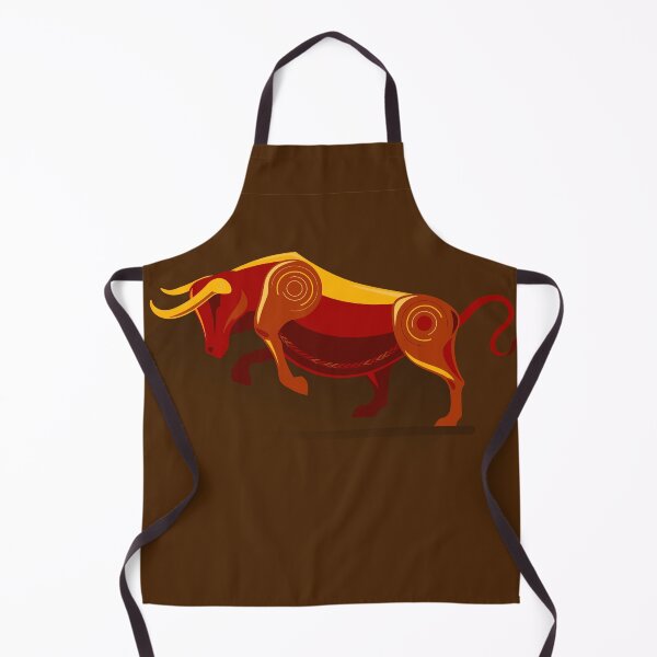 Artikelvorschau, Illustration Redbull Yellow Fire Bull Masken entworfen und verkauft von Long Exposure.