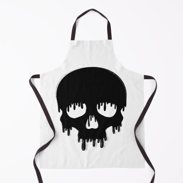 Item preview, Black dripping skull designed and sold by Sky Jade.