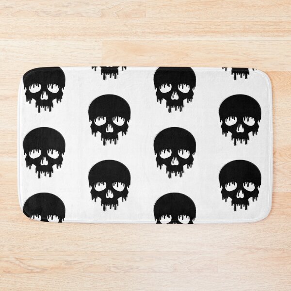 Item preview, Black dripping skull designed and sold by Sky Jade.