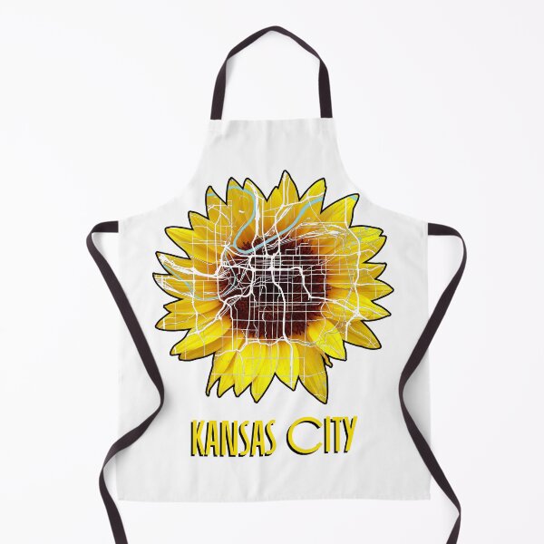 Item preview, Kansas City Sunflower Map designed and sold by kelbyredux.