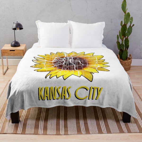 Item preview, Kansas City Sunflower Map designed and sold by kelbyredux.