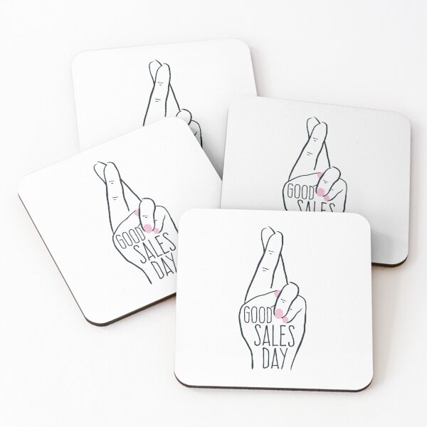Item preview, Fingers Crossed Good Sales Day Online Seller Print designed and sold by wugnia.