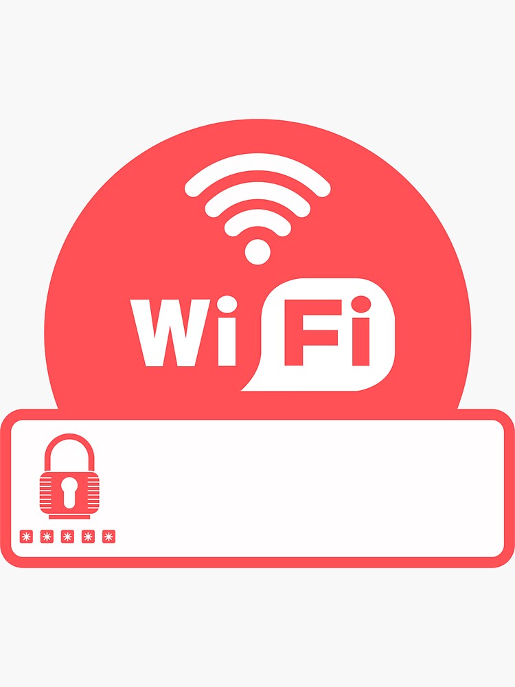 WiFi sign for Vacation Rentals by IronMark19