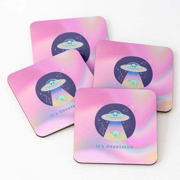 Item preview, It's Meowtastic Cute Cat Getting Abducted In OuterSpace   designed and sold by dogisbored.