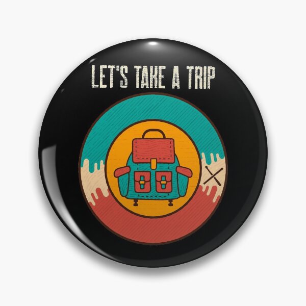 Item preview, L'ets Take a Trip / Retro Design / Camping Lovers / Vintage Design designed and sold by RedBoyShop.