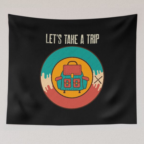 Item preview, L'ets Take a Trip / Retro Design / Camping Lovers / Vintage Design designed and sold by RedBoyShop.