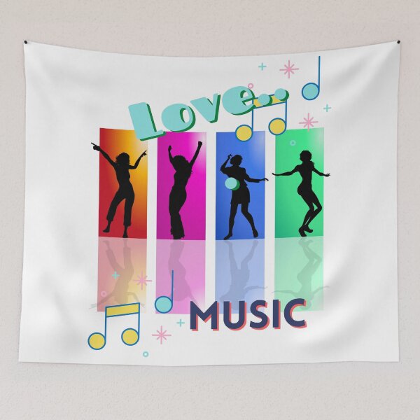 Item preview, Love Music Unique Design!! designed and sold by madcrazy82.