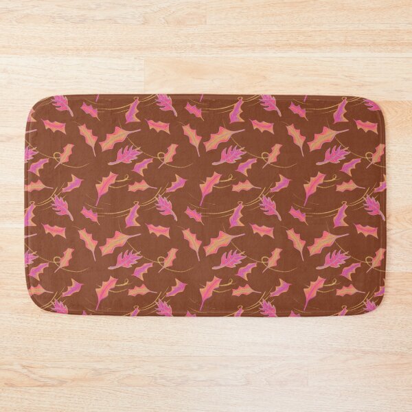 Item preview,  autumn Leaves and wind brown designed and sold by MayCartPrintArt.