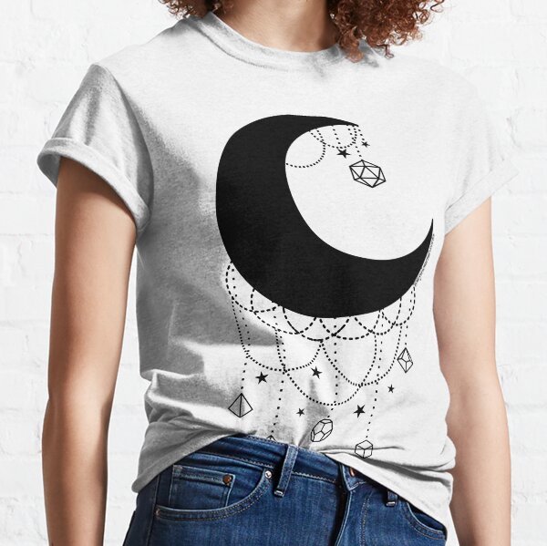 Dice Drip Moon Classic T-Shirt