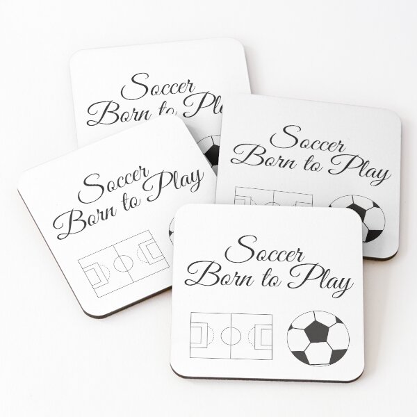 Item preview, Soccer Born to Play designed and sold by Craftdrawer.