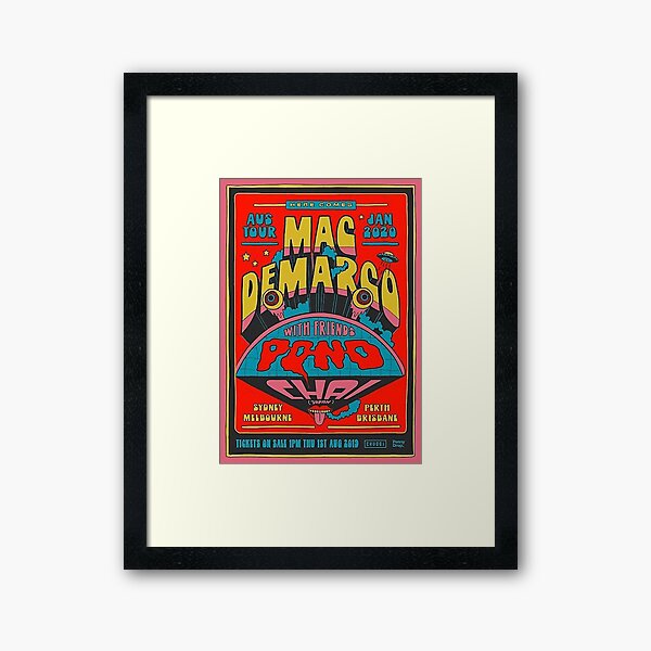 mac demarco Framed Art Print