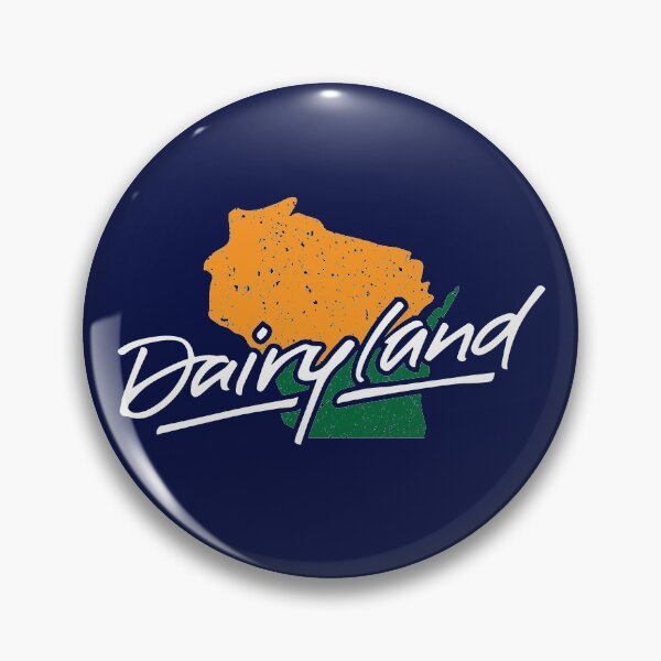 Item preview, Dairyland Wisconsin Handwritten Green and Gold designed and sold by gstrehlow2011.