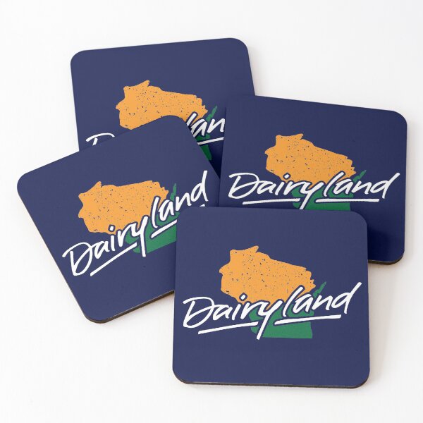 Item preview, Dairyland Wisconsin Handwritten Green and Gold designed and sold by gstrehlow2011.