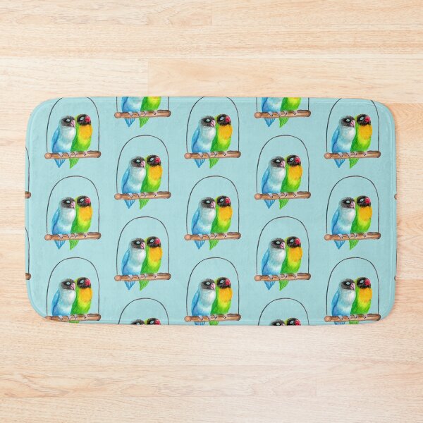 Item preview, Sleepy Lovebirds designed and sold by Ivy Lily Art.