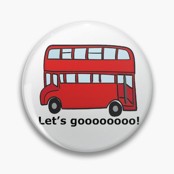 Item preview, Let’s go Double Decker London Bus designed and sold by nelmski.