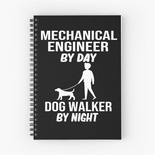 Item preview, mechanical engineer by day dog walker by night gift designed and sold by alaechamlal.