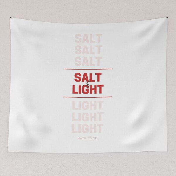 Item preview, Matthew 5:13 Salt and Light designed and sold by VerseTastic.