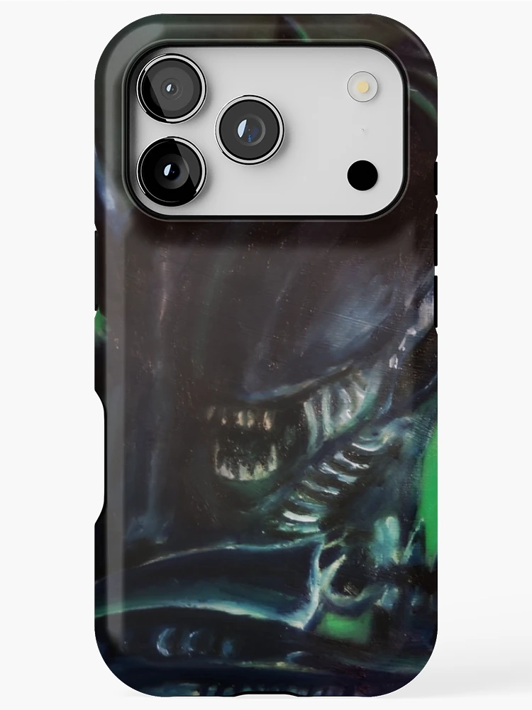 Thumbnail 1 of 4, iPhone Case, Alien designed and sold by RGIllustrations.