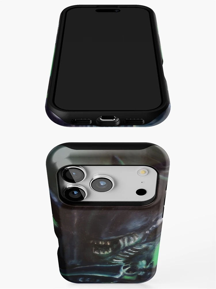 Thumbnail 3 of 4, iPhone Case, Alien designed and sold by RGIllustrations.