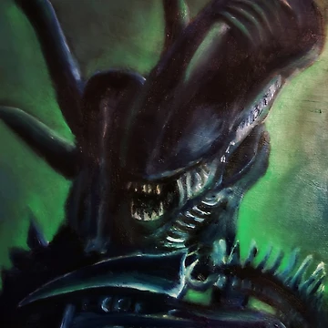 Artwork thumbnail, Alien by RGIllustrations