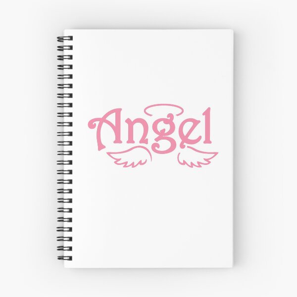 Item preview, Angel Word With Halo and Wings Version in Pink designed and sold by Reconocer.