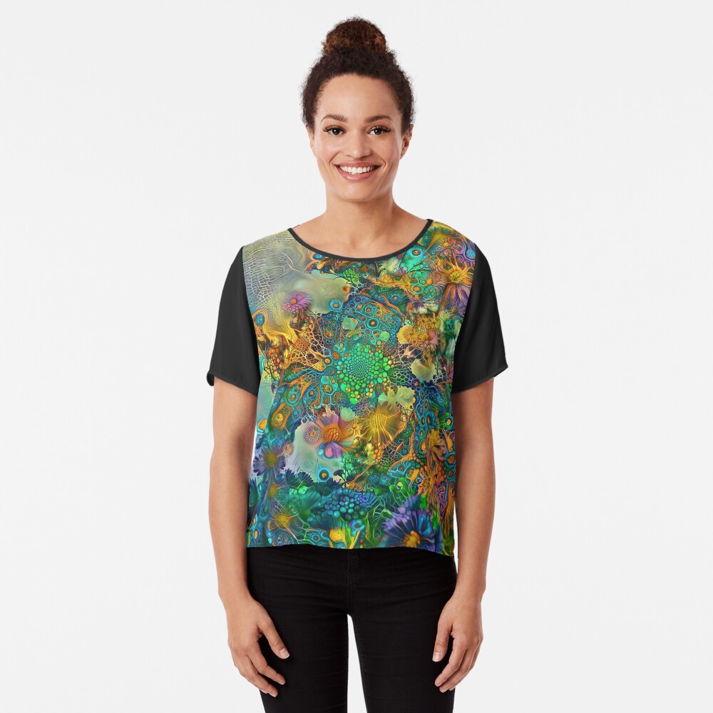 Item preview, Chiffon Top designed and sold by blackhalt.