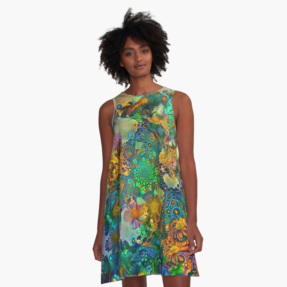 Item preview, A-Line Dress designed and sold by blackhalt.