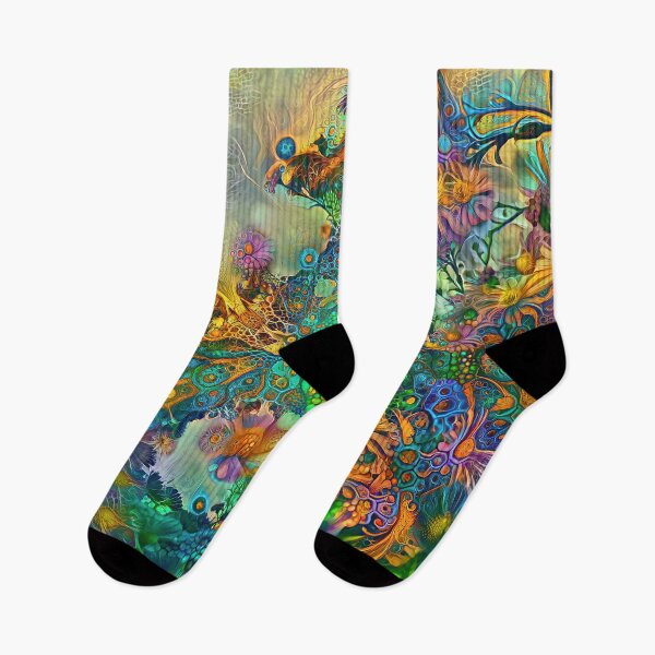 Item preview, Abstract flowers designed and sold by blackhalt.