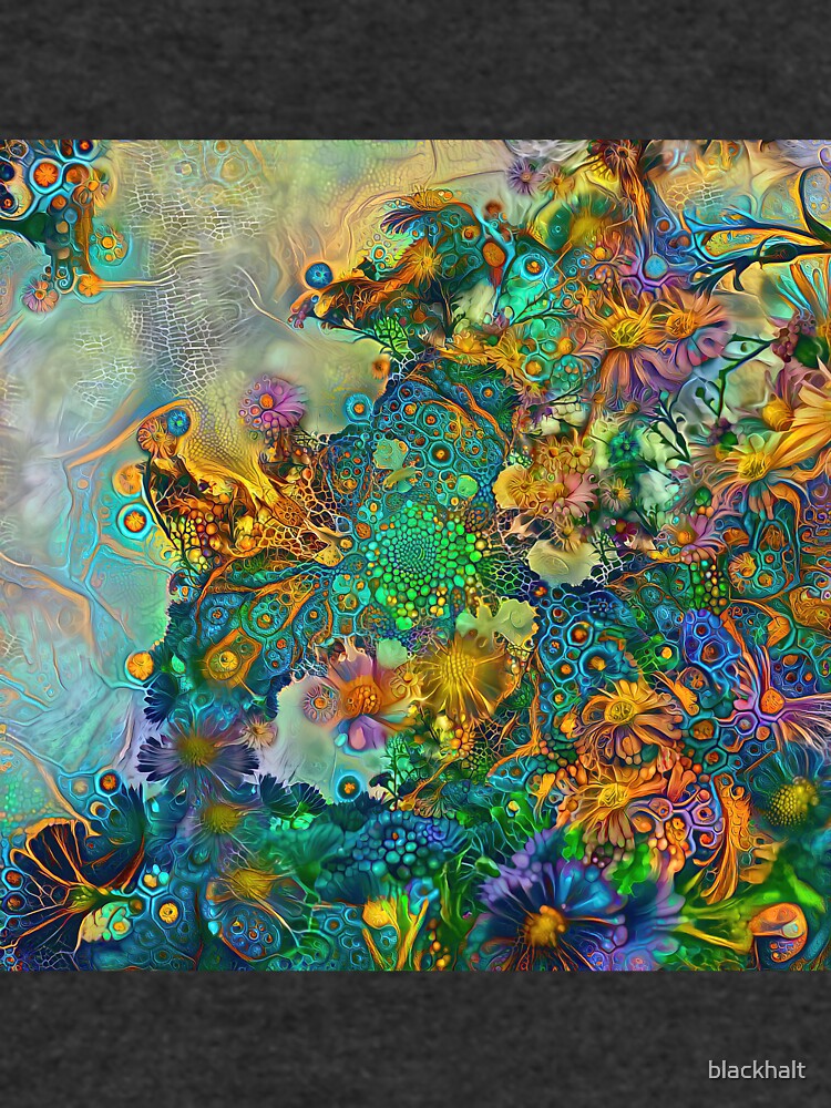 Abstract flowers by blackhalt